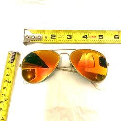 Ray Ban Aviator Flash Sunglasses Orange