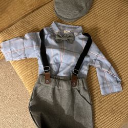 Halloween Costume Peaky Blinders Toddler 18-24 Months