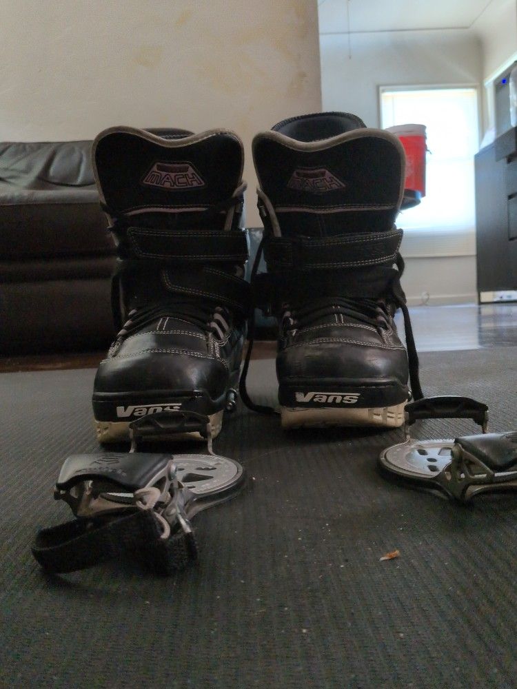 Rare Vintage Vans Mach Switch Bindings