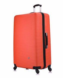 InUSA Hard Shell Spinner Luggage Orange