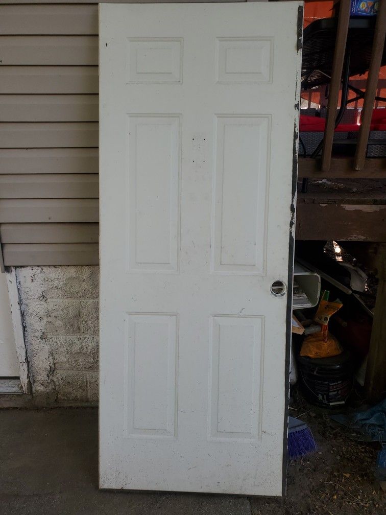 Steel Door Entry 32x79