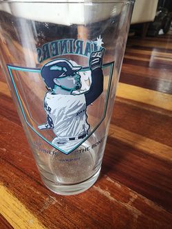 Vintage Jay Buhner The Bone 2012 Mariners Coors Light 16oz Glass