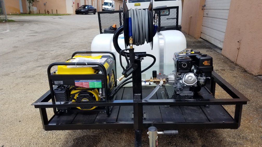 CAR WASH EQUIPMENT INSTALLED ON YOUR TRAILER VAN OR TRUCK INCLUDED PLUMBING SYSTEMS READY FOR WORK SAME DAY