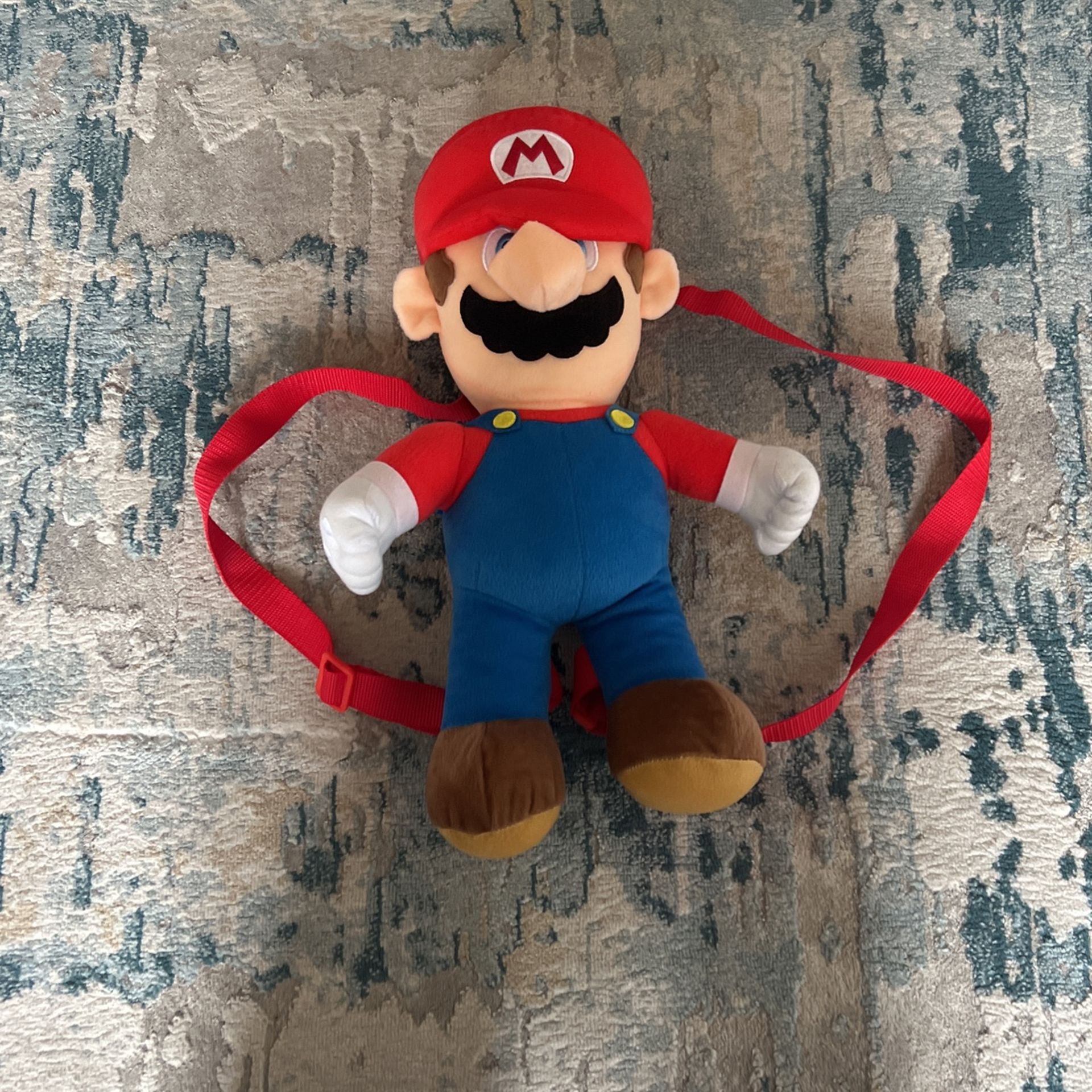 Mario Back Pack Doll Plushie 