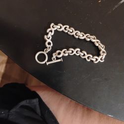 Sterling Silver Chain Bracelet 