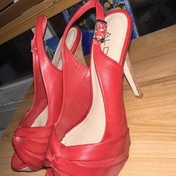 ALDO red women’s heels