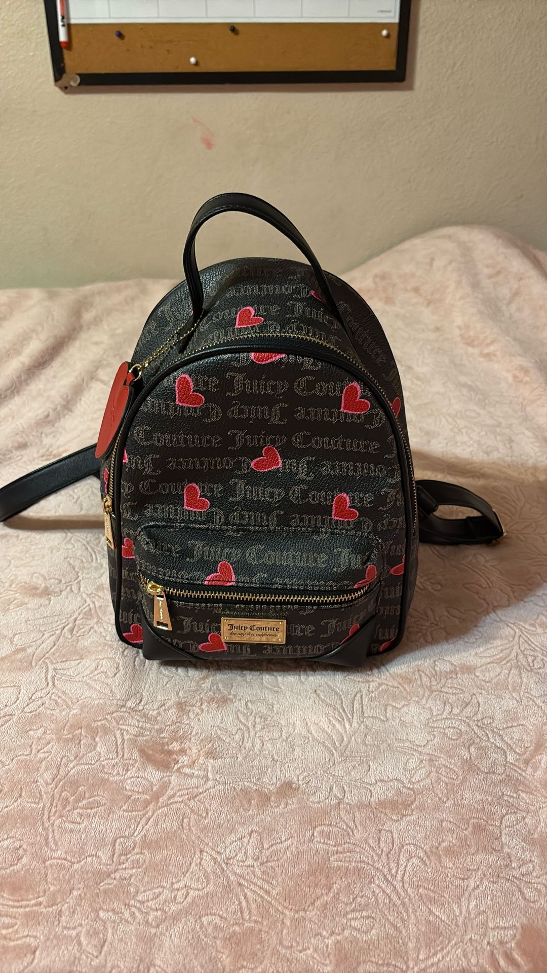 juicy couture valentines addition backpack