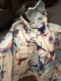 DC Anorak Snowboarding Jacket Size M