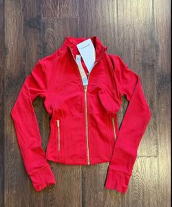 Red Lululemon Jacket