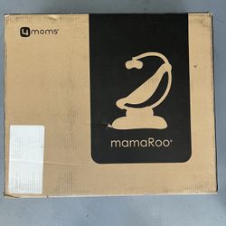 4moms MamaRoo Multi-Motion Baby Swing, Bluetooth Enabled with 5 Unique Motions, Grey