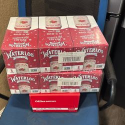 Waterloo, Sparkling Water, Cranberry Flavor