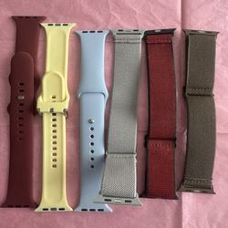Apple Watch Bands -6 Total 