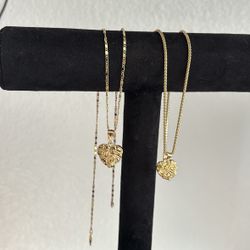 14k Gold Dipped Nugget rings