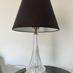 Authentic Waterford Crystal Table Lamp 