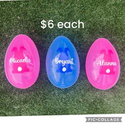 Personalized Easter Egg Container 