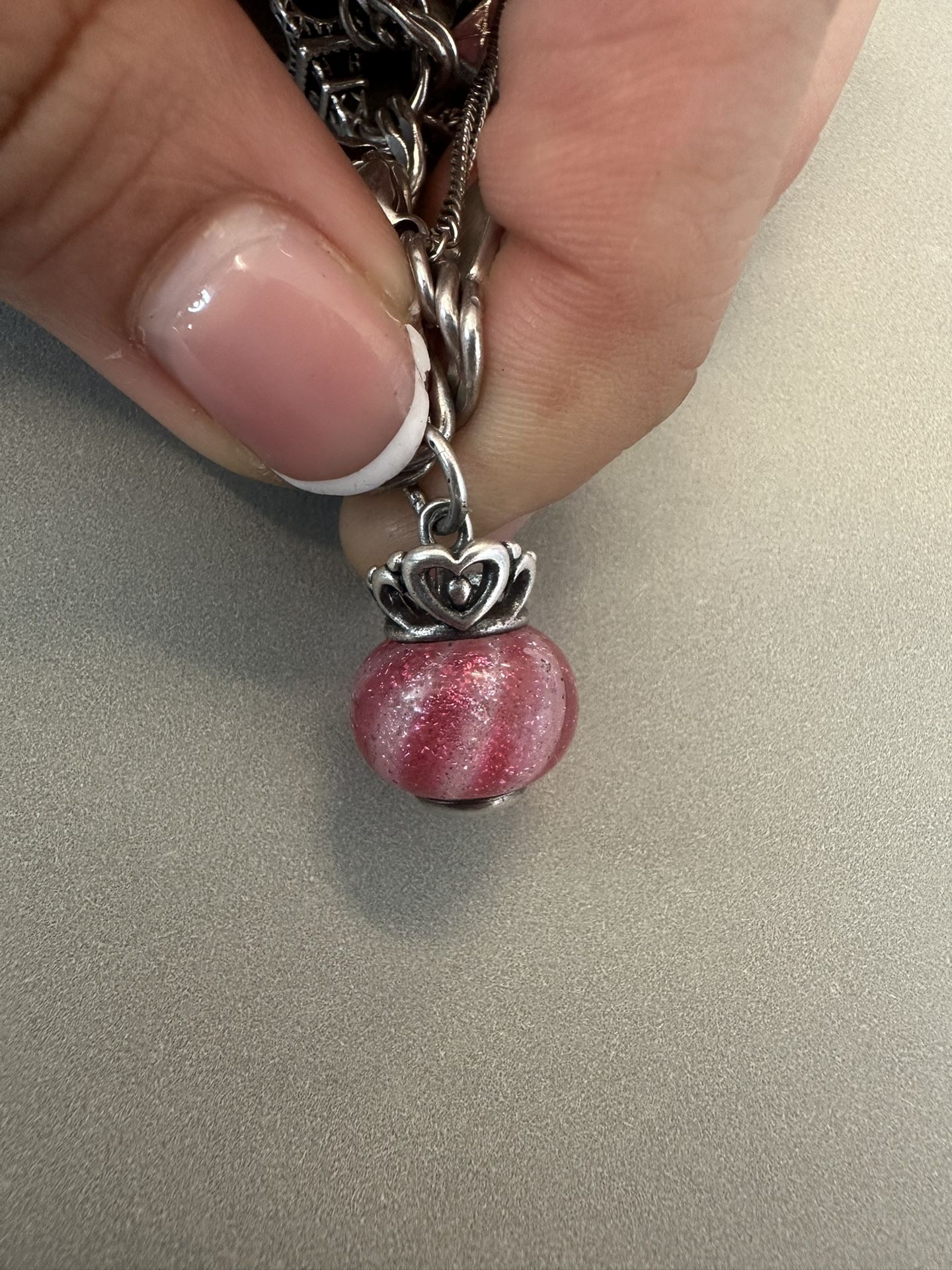 Retired James Avery Glass Charm
