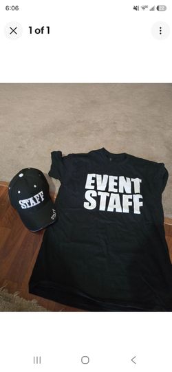 Event Staff T-Shirt and Hat Set