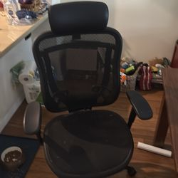 Office chair w neck support