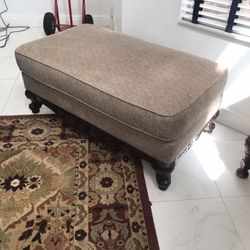 Sofa King Comfortable Rustic Ottoman For Sale! 