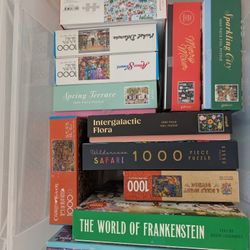 12 Puzzles - All 1,000 Pieces