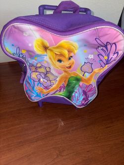Tinker Bell rolling  backpack