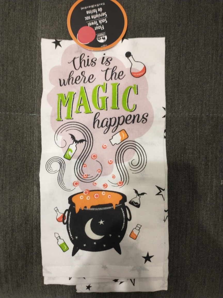 Halloween Flour Sack Towel