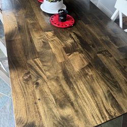 Crate & Barrel Table & Bench