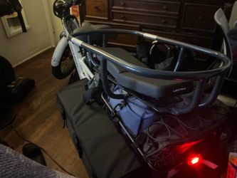 SELLING LECTRIC EXPEDITION CARGO EBIKE WITH 4 LONG RANGE BATTERIES, XL Legacy pannier bags, Orbitor and much more……