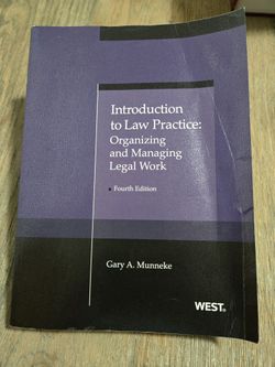 Introduction to Law Practice: Organizing and Managing Legal Work (4th Edition)
