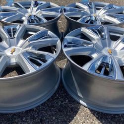 22” Chevy Silverado Suburban High Country Wheels Rims GMC Sierra We Finance OEM Set 