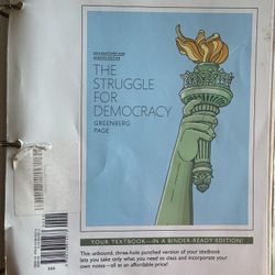 The Struggle For Democracy