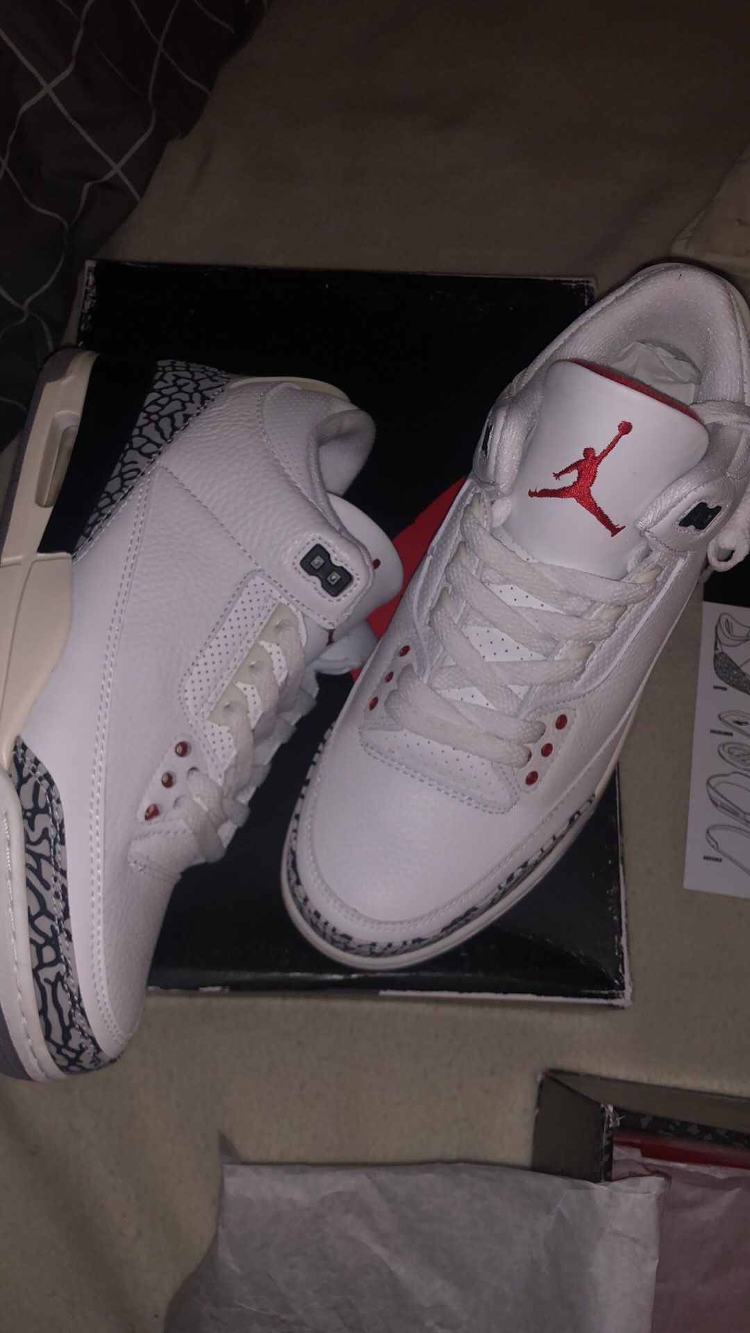 Jordan Retro 3s I Got 3 Sized 8,8.5&13 Price 170