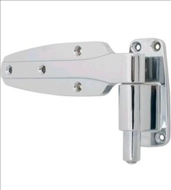 Kason 1248 Spring Assisted Hinge - Flush - Polished Chrome - 11(contact info removed)30