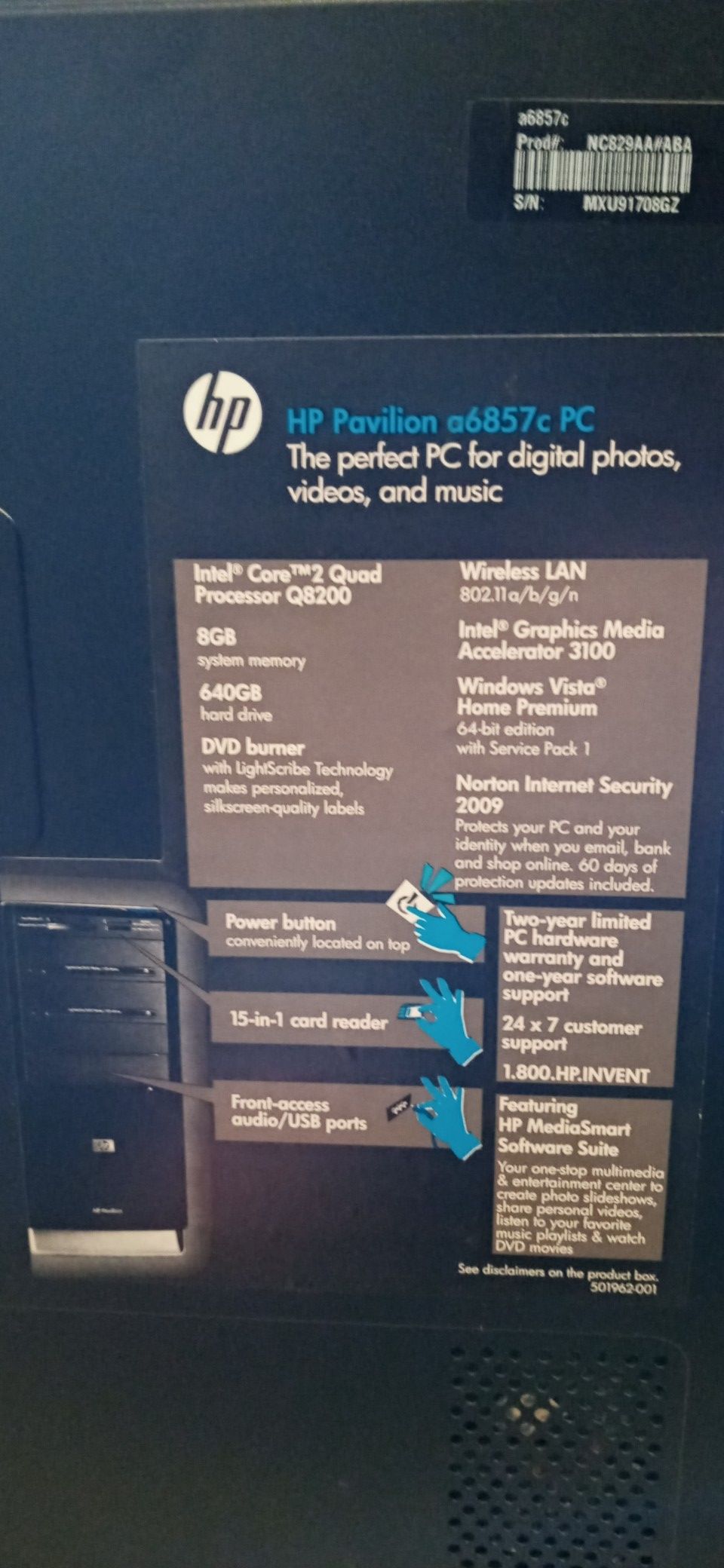 HP Pavilion Desktop, Windows 10 and Ubuntu OS installed!!!! Must see!!
