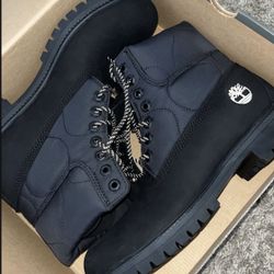 Timberland Premium Black Out NUBUCK