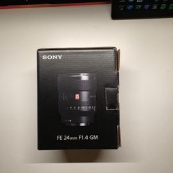 SONY FE 24mm F/1.4 GM SEL24F14GM F1.4 G MASTER Lens for SONY E mount -Near Mint-
