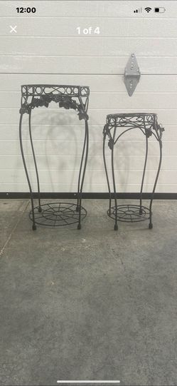 Pair Of Matching Plant Stands
