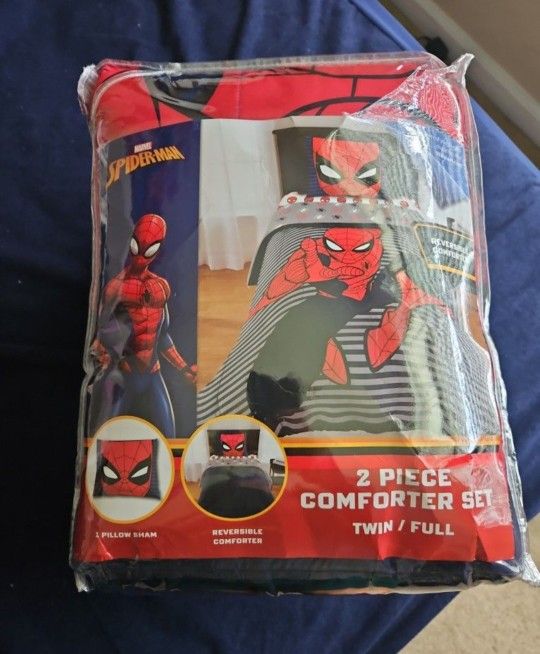 Spiderman Comforter Set