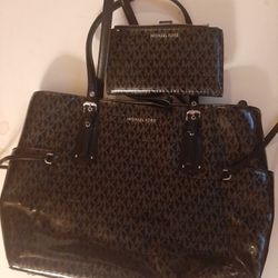 Michael  Kors Bag   And Wallet 