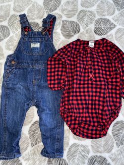 Oshkosh 12 Months Girl Outfit 