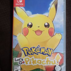 Pokemon Let's Go Pikachu For Nintendo Switch