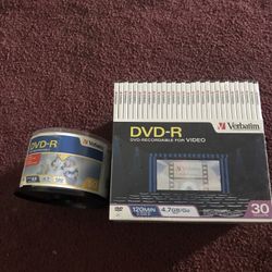 DVD-r’s Total Of 80 30 With Case And 50 In A Sleve