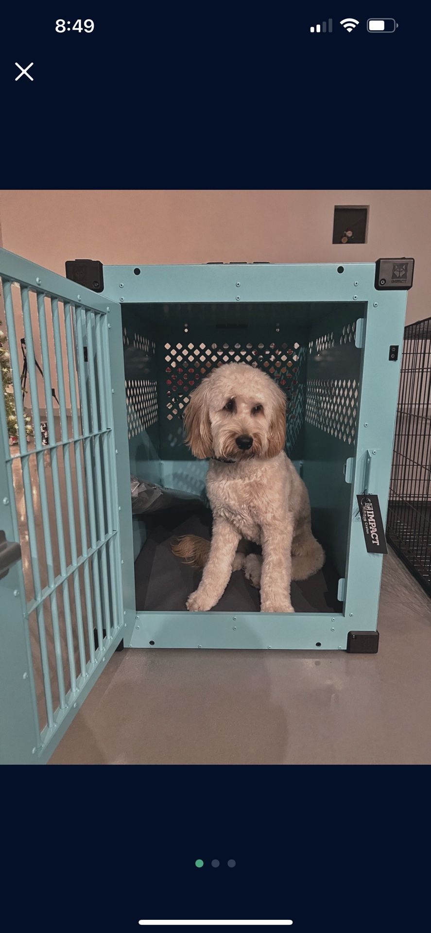 Aluminum Crash Tested Impact Dog Crate