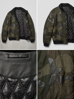 Dolce Gabanna leather jacket