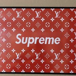 Supreme Louis Vuitton Poster 