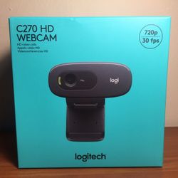 Webcam Logitech C270 720p 30 Fps USB