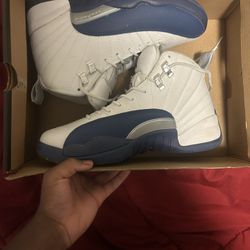 blue Jordan’s 12s 