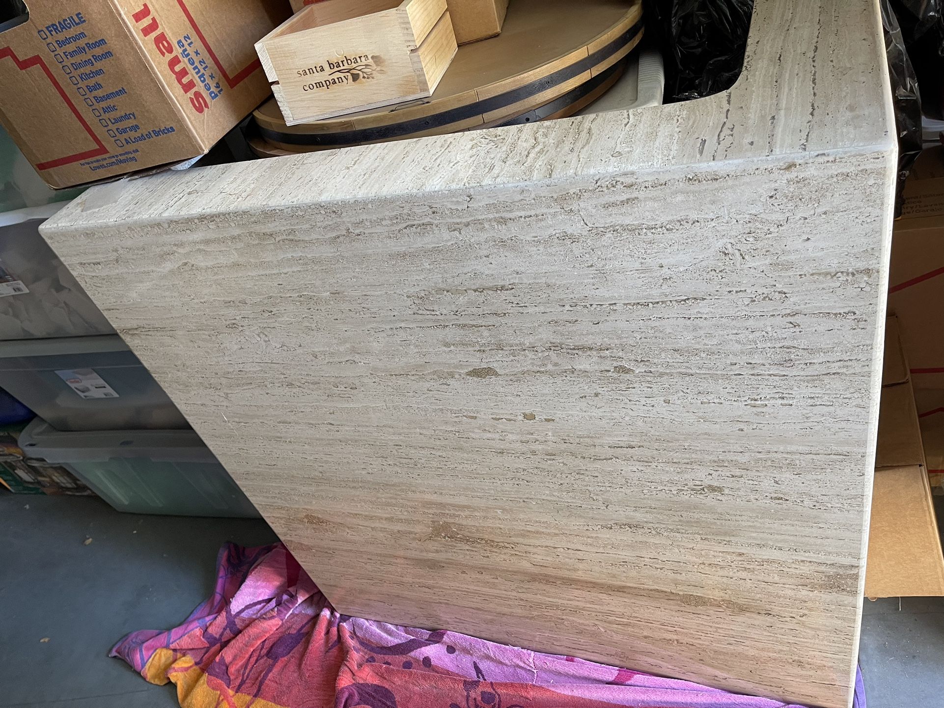 Full Marble Vintage Coffee Table