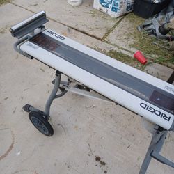 Rigid 12in Chop Saw Stand On Wheels. 125.00