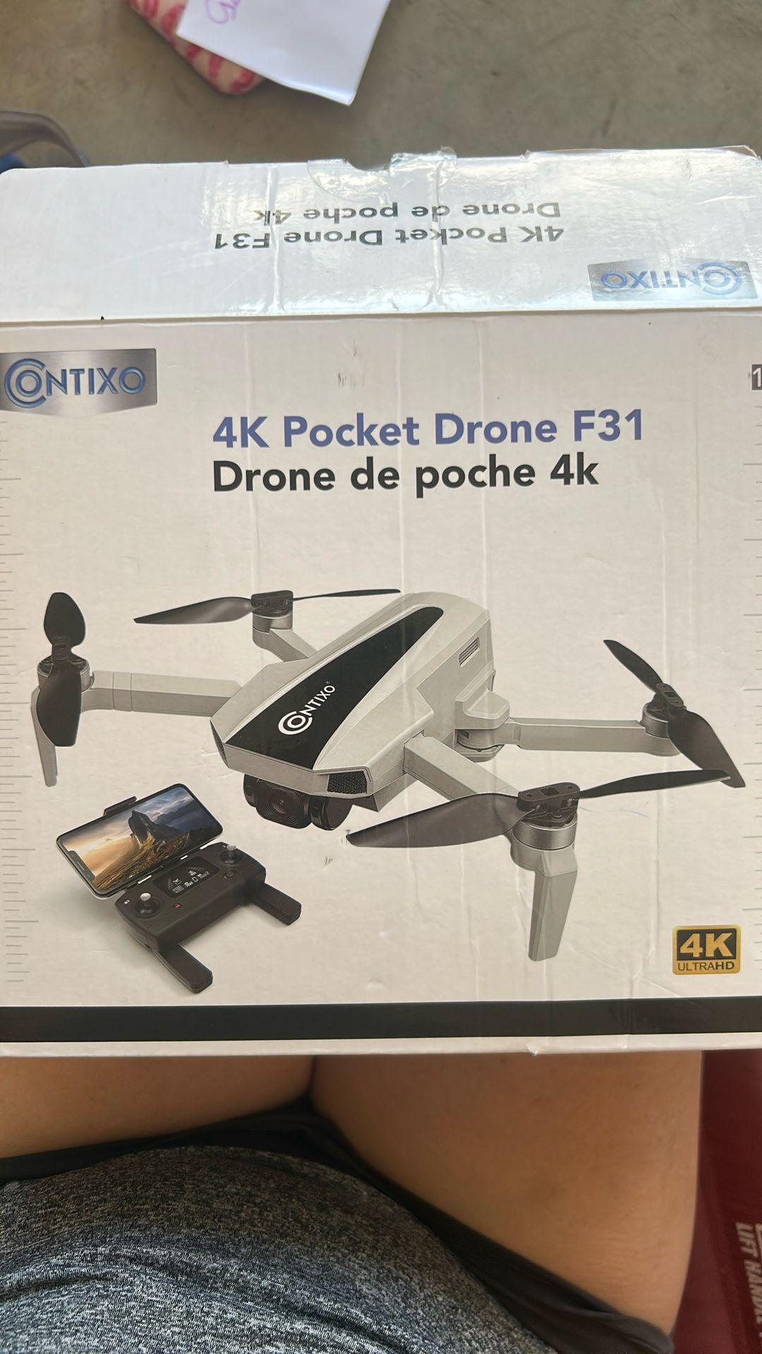 🔹 Contixo F31 4K Pocket Drone – $80